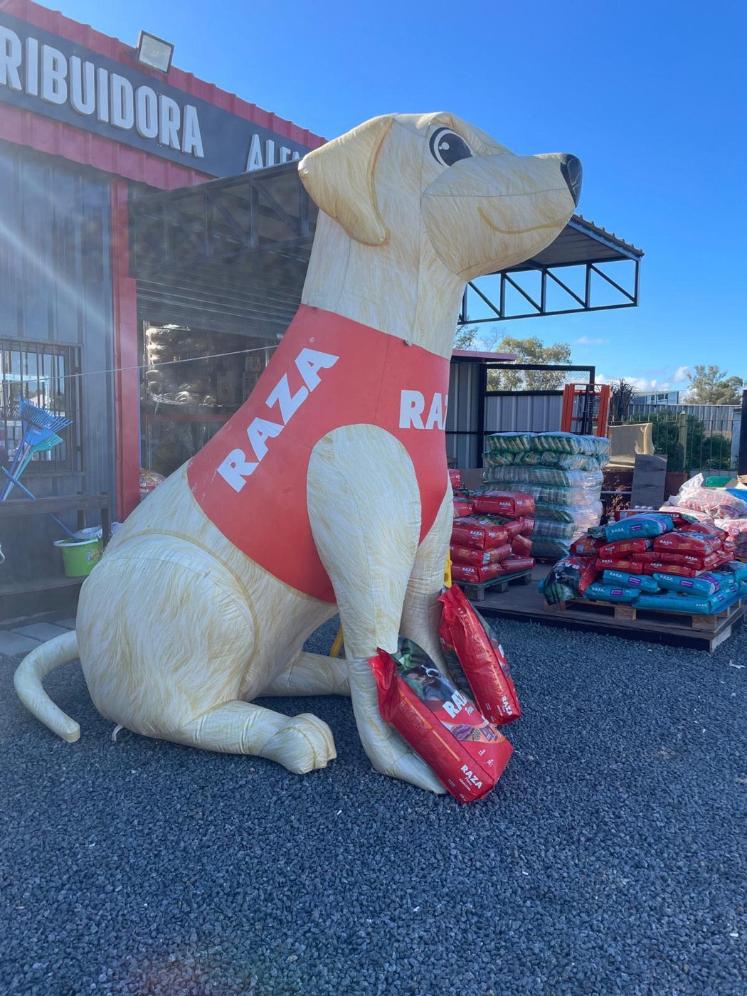 Mercadería y stock en el depósito de Alfada